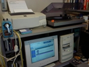 My Home PC with turntable